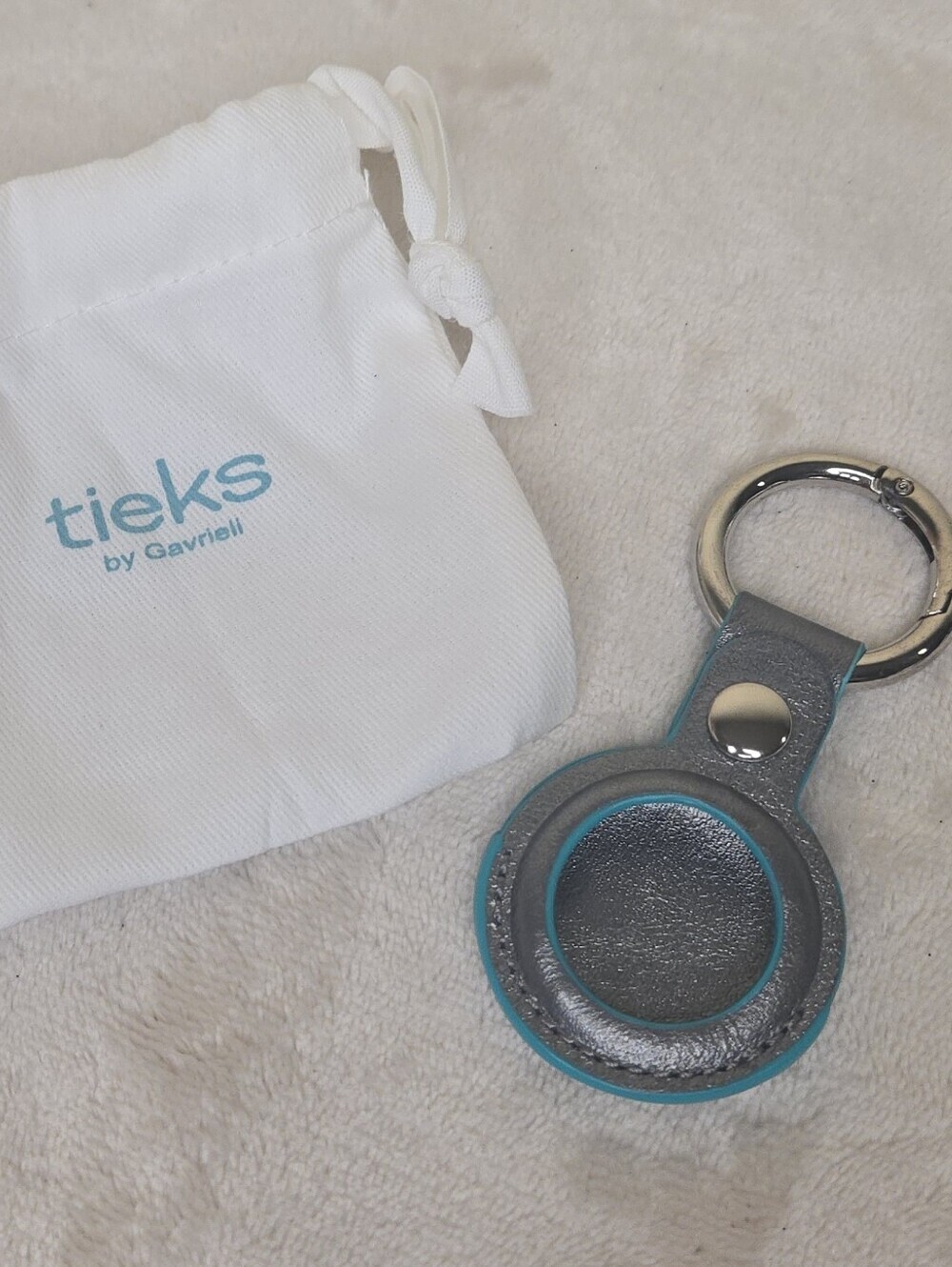 Tieks Pewter Leather Airtag Holder Advent Calendar Exclusive